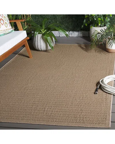 Safavieh Atrium Sisal Pebblestone Power-loomed Indoor/outdoor Rug In Sand