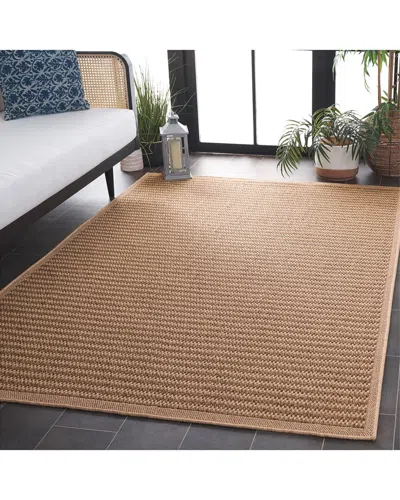 SAFAVIEH SAFAVIEH ATRIUM SISAL UMBER POWER-LOOMED INDOOR/OUTDOOR RUG