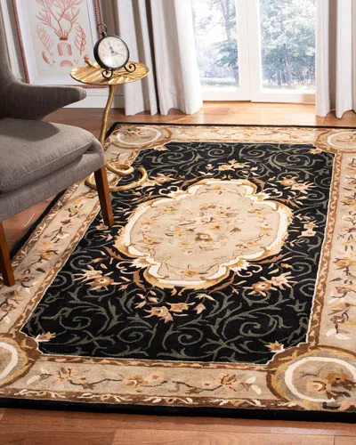 Safavieh Aubusson Night Rug, 10' X 14' In Black