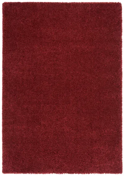 Safavieh August Shag Collection Rug In Burgundy