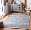 Safavieh Augustine Machine Made Area Rug, Light Grey / Anthracite Bohemian Style Easy Care