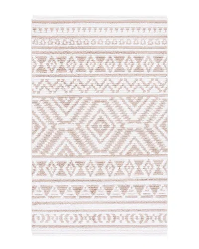 Safavieh Augustine Polyester & Recycled Cotton Rug In Brown
