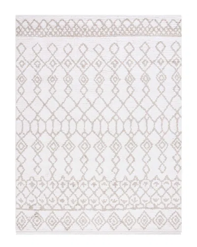 Safavieh Augustine Polyester & Recycled Cotton Rug In Brown