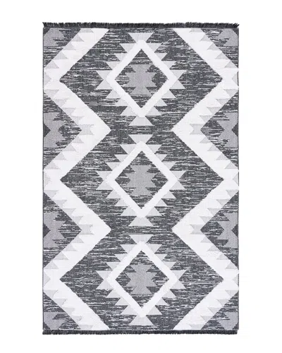 Safavieh Augustine Recycled Cotton & Polyester Rug In Black