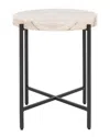 Safavieh Azula Stone Top Accent Table