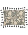 Safavieh Azzura 14x20 Cotton Lumbar Pillow