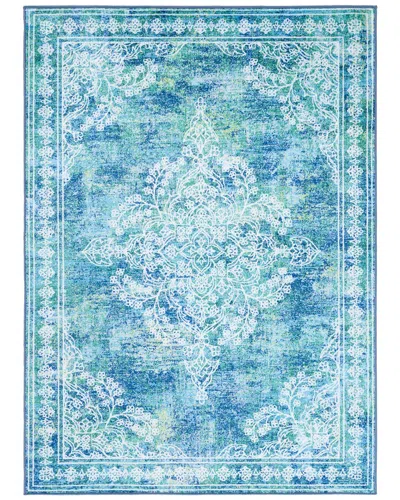 Safavieh Bahia Machine-washable Rug In Blue