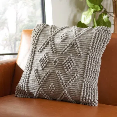 Safavieh Baird Wool-blend Pillow In Multi