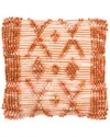 Safavieh Baird Wool-blend Pillow In Red