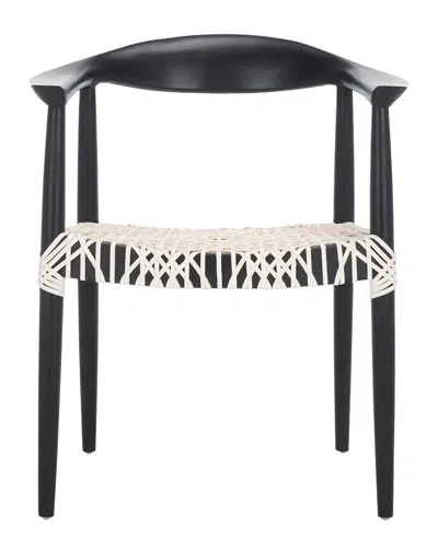 Safavieh Bandelier Arm Chair In Black