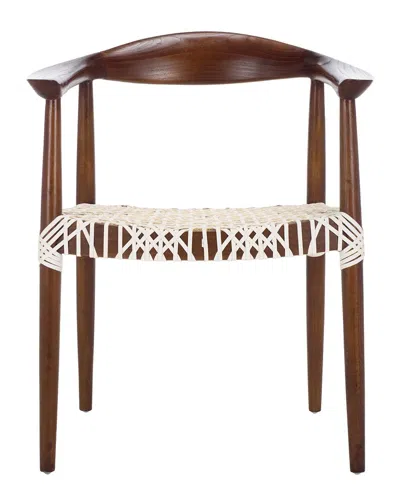 Safavieh Bandelier Arm Chair In Brown