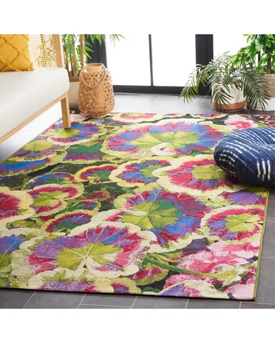 Safavieh Barbados Lois Power Loomed Rug In Black