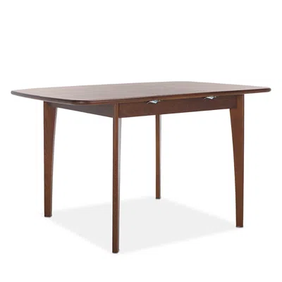 Safavieh Barbossa Extendable Dining Table, Walnut
