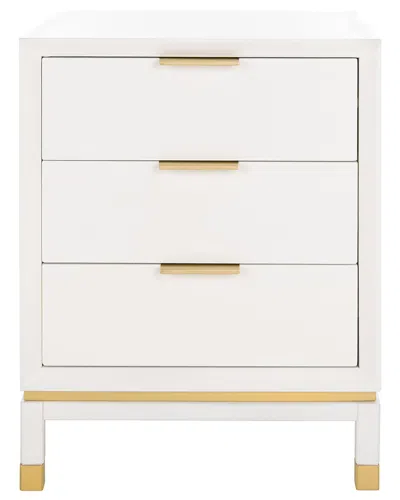 Safavieh Baskin 3-drawer Accent Table In White