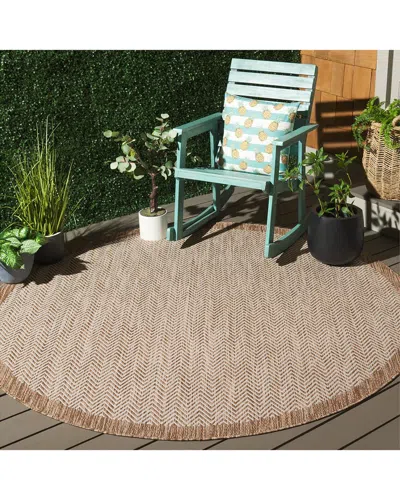 SAFAVIEH SAFAVIEH BEACH HOUSE BEIGORA POWER-LOOMED INDOOR/OUTDOOR RUG