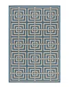 Safavieh Beach House Indoor/outdoor Rug In Blue