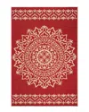 Safavieh Beach House Indoor/outdoor Rug In Red