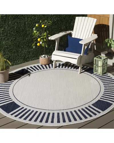 SAFAVIEH SAFAVIEH BEACH HOUSE NAUTICA POWER-LOOMED INDOOR/OUTDOOR RUG