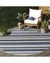 Safavieh Beach House Skylis Power-loomed Indoor/outdoor Rug In Blue