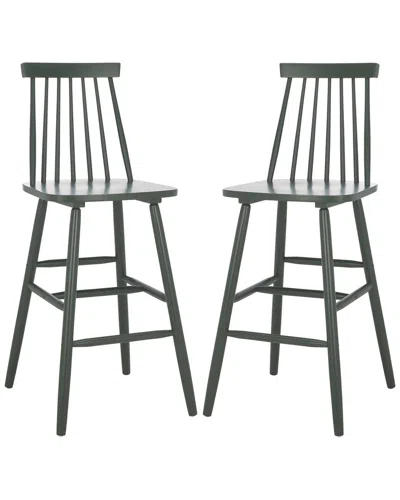 Safavieh Beaufort Bar Stool In Green