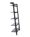 Safavieh Beauregard 5-tier Leaning Etagere In Black