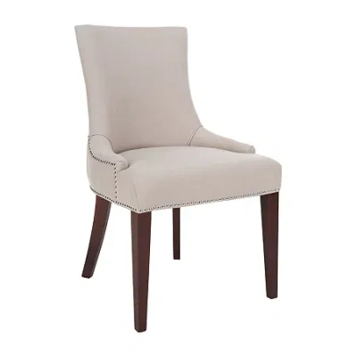 Safavieh Becca Linen Dining Chair In Sand