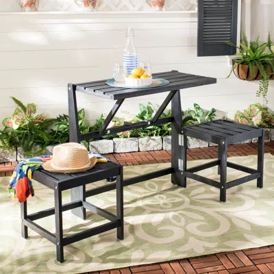 Safavieh Belamy Transformer Bench In Black