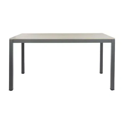 Safavieh Beldan Rectangular Dining Table In Gray