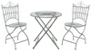 SAFAVIEH BELEN BISTRO SET, ONE TABLE AND TWO CHAIRS