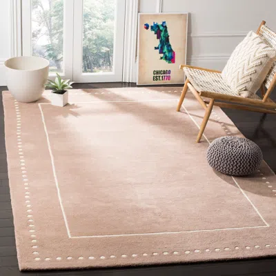 Safavieh Bella Hand Made Area Rug, Beige / Ivory Contemporary Style Non-shedding In Neutral