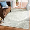 Safavieh Bella Hand Made Area Rug, Grey / Ivory Contemporary Style Non-shedding In Gray