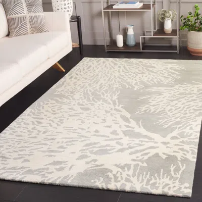 Safavieh Bella Hand Made Area Rug, Grey / Ivory Contemporary Style Non-shedding In Neutral
