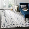 Safavieh Bella Hand Made Area Rug, Ivory / Blue Traditional Style Non-shedding In Blue
