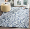 Safavieh Bella Hand Made Area Rug, Navy / Grey Traditional Style Non-shedding