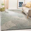Safavieh Bella Hand Made Area Rug, Sage / Multi Contemporary Style Non-shedding In Gray