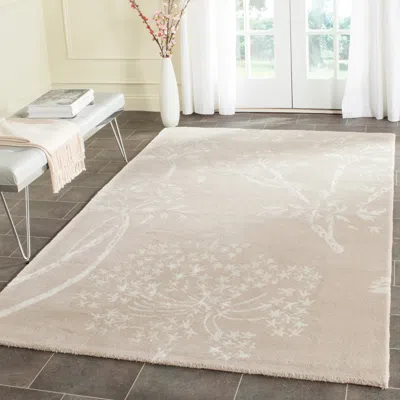 Safavieh Bella Hand Made Area Rug, Sand / Ivory Contemporary Style Non-shedding In Neutral