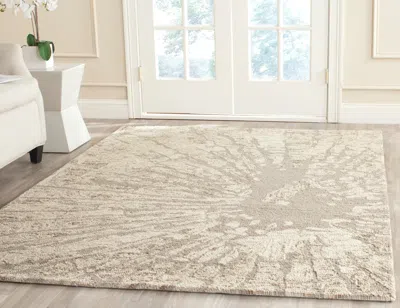 Safavieh Bella Hand Made Area Rug, Winter Taupe Contemporary Style Non-shedding In Neutral