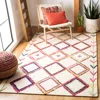 Safavieh Bellagio Hand Made Area Rug, Ivory / Multi Bohemian Style Non-shedding In Multi