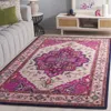Safavieh Bellagio Hand Made Area Rug, Ivory / Pink Traditional Style Non-shedding In Multi