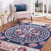 Safavieh Bellagio Hand Made Area Rug, Navy / Ivory Traditional Style Non-shedding In Multi