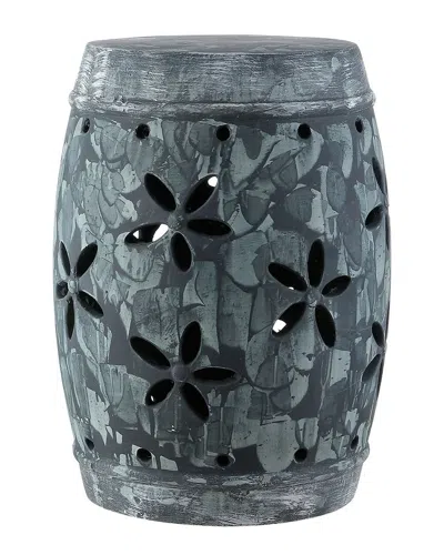 Safavieh Belna Garden Stool In Gray