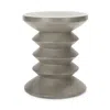 Safavieh Benaya Outdoor Concrete Accent Table In Gray