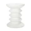 Safavieh Benaya Outdoor Concrete Accent Table In Ivory