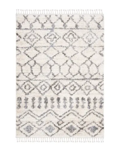 Safavieh Berber Fringe Shag Polypropylene Rug In Gray