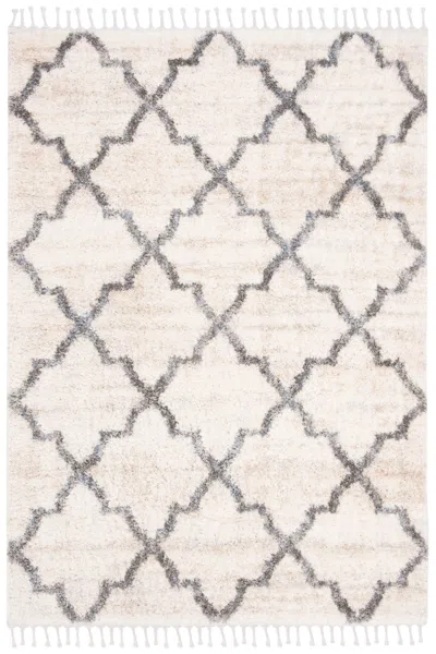 Safavieh Berber Fringe Shag Rug In Neutral