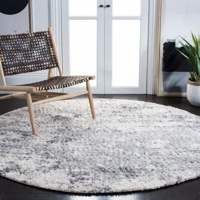 Safavieh Berber Shag Collection Ber272a In Gray