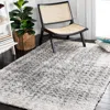 Safavieh Berber Shag Machine Made Area Rug, Charcoal / Grey Shag / Flokati Style Easy Care