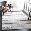 Safavieh Berber Shag Machine Made Area Rug, Grey / Dark Grey Shag / Flokati Style Easy Care
