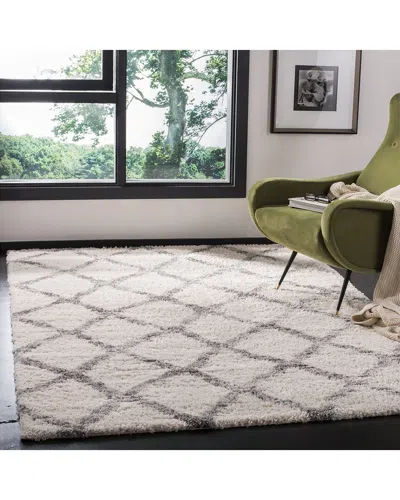 Safavieh Berber Shag Rug In White
