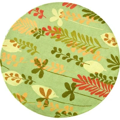 Safavieh Berkley Hand Hooked Thick Wool Pile Rug In Green